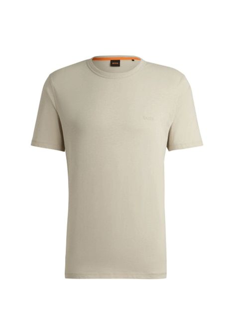 T-shirt Hugo Boss Tegood Beige Uomo HUGO BOSS | T-shirt | 50508243-271